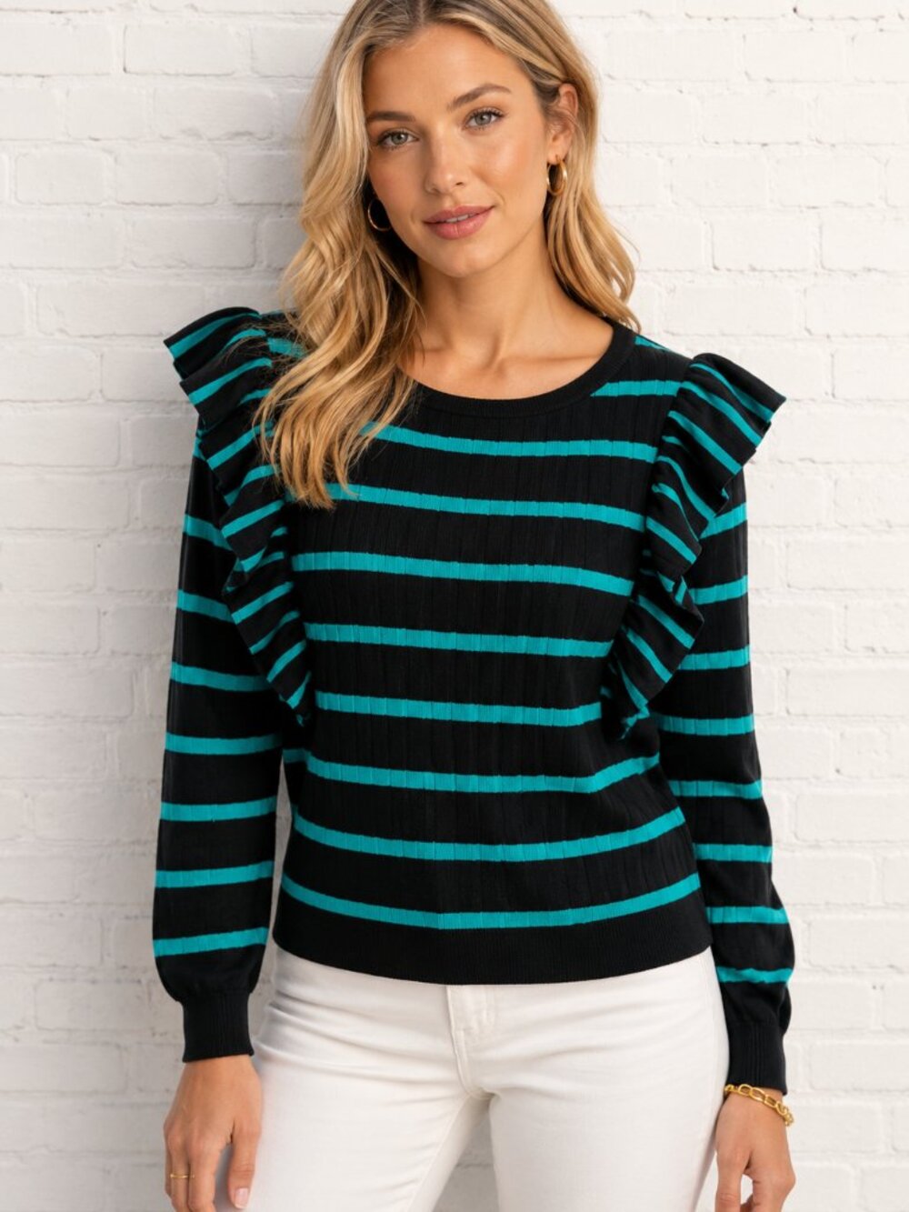 NWT Ruffle Tularosa Gemma Sweater